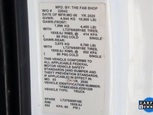 Used 2020 Ford F350 XL w/ Power Equipment Group image 55