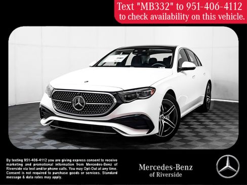 New 2026 Mercedes-Benz E 350 4MATIC Sedan image 1