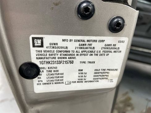 Used 2003 GMC Sierra 2500 SLT w/ SLT Preferred Equipment Group image 26