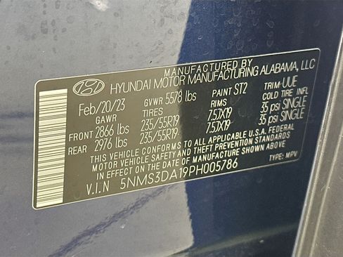 Used 2023 Hyundai Santa Fe SEL Premium w/ Cargo Package AWD/4WD image 33