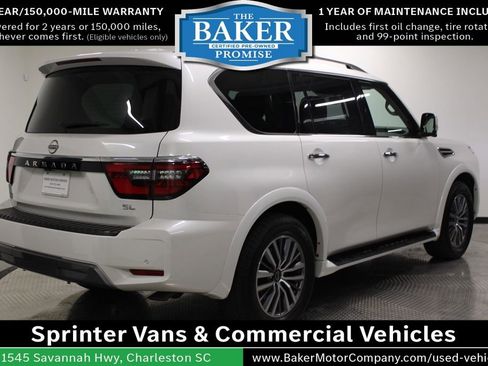 Used 2023 Nissan Armada SL w/ Captain's Chairs Package AWD/4WD image 7