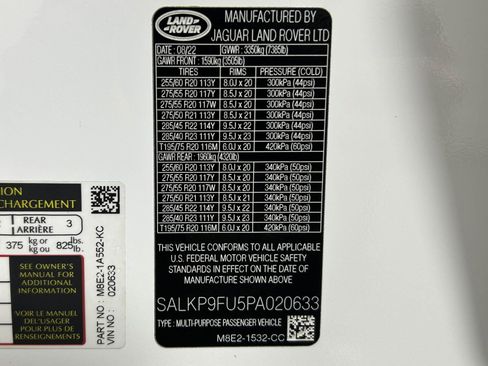 Used 2023 Land Rover Range Rover SE AWD/4WD image 26