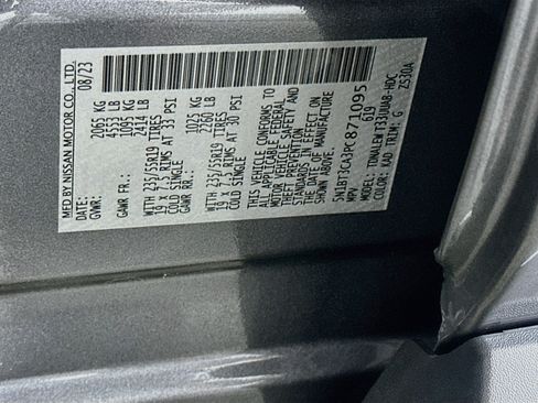 Used 2023 Nissan Rogue SL w/ SL Premium Package FWD image 12
