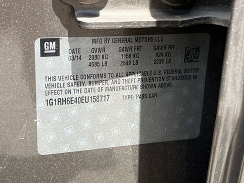 Used 2014 Chevrolet Volt Premium w/ Premium Trim Package FWD image 8