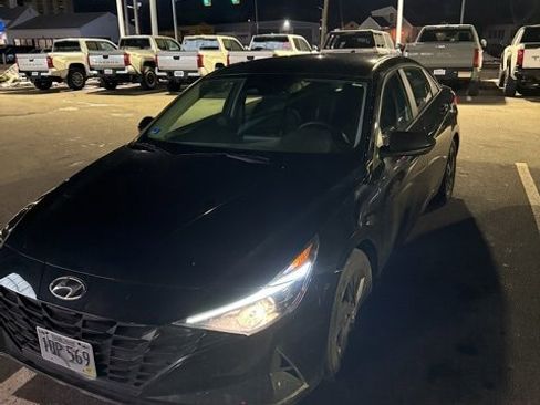 Used 2021 Hyundai Elantra Blue w/ Cargo Package image 1