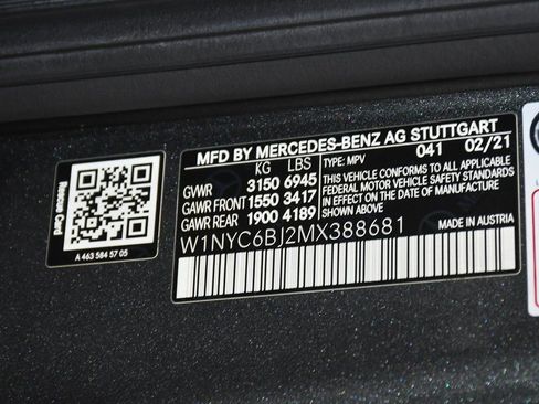 Used 2021 Mercedes-Benz G 550 image 22