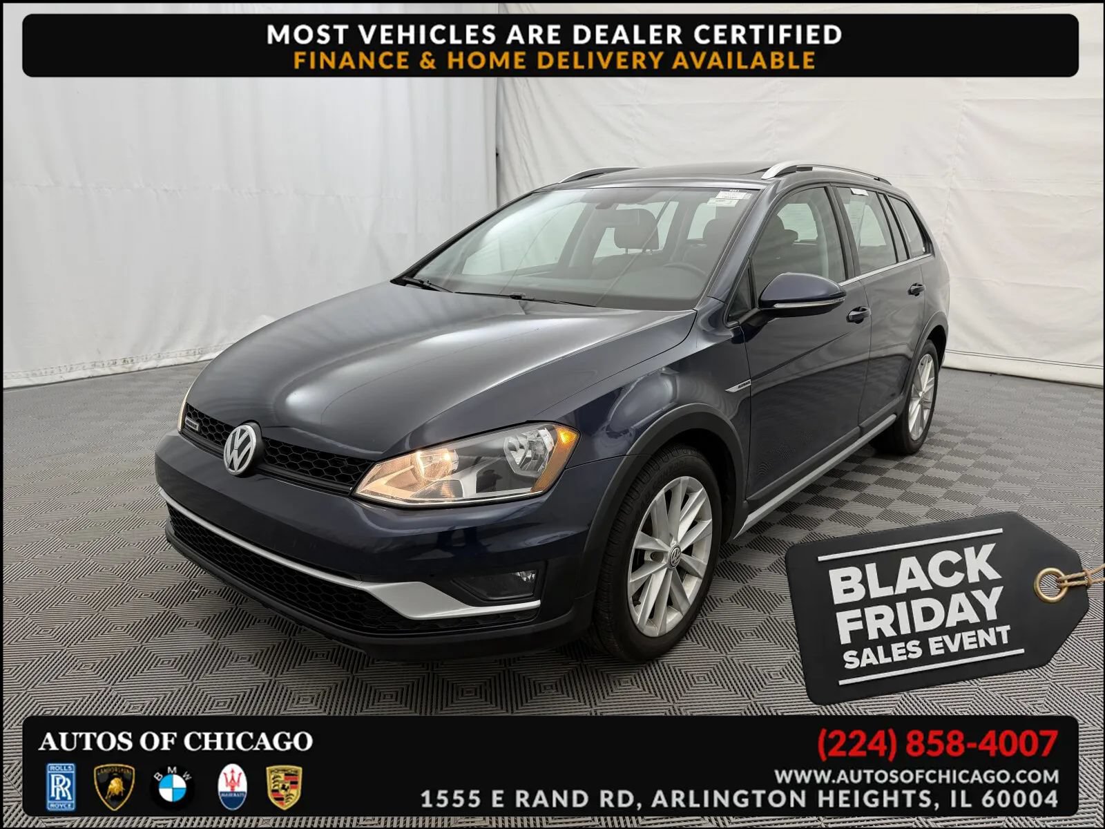 Used 2017 Volkswagen Golf Alltrack SE AWD/4WD image 1