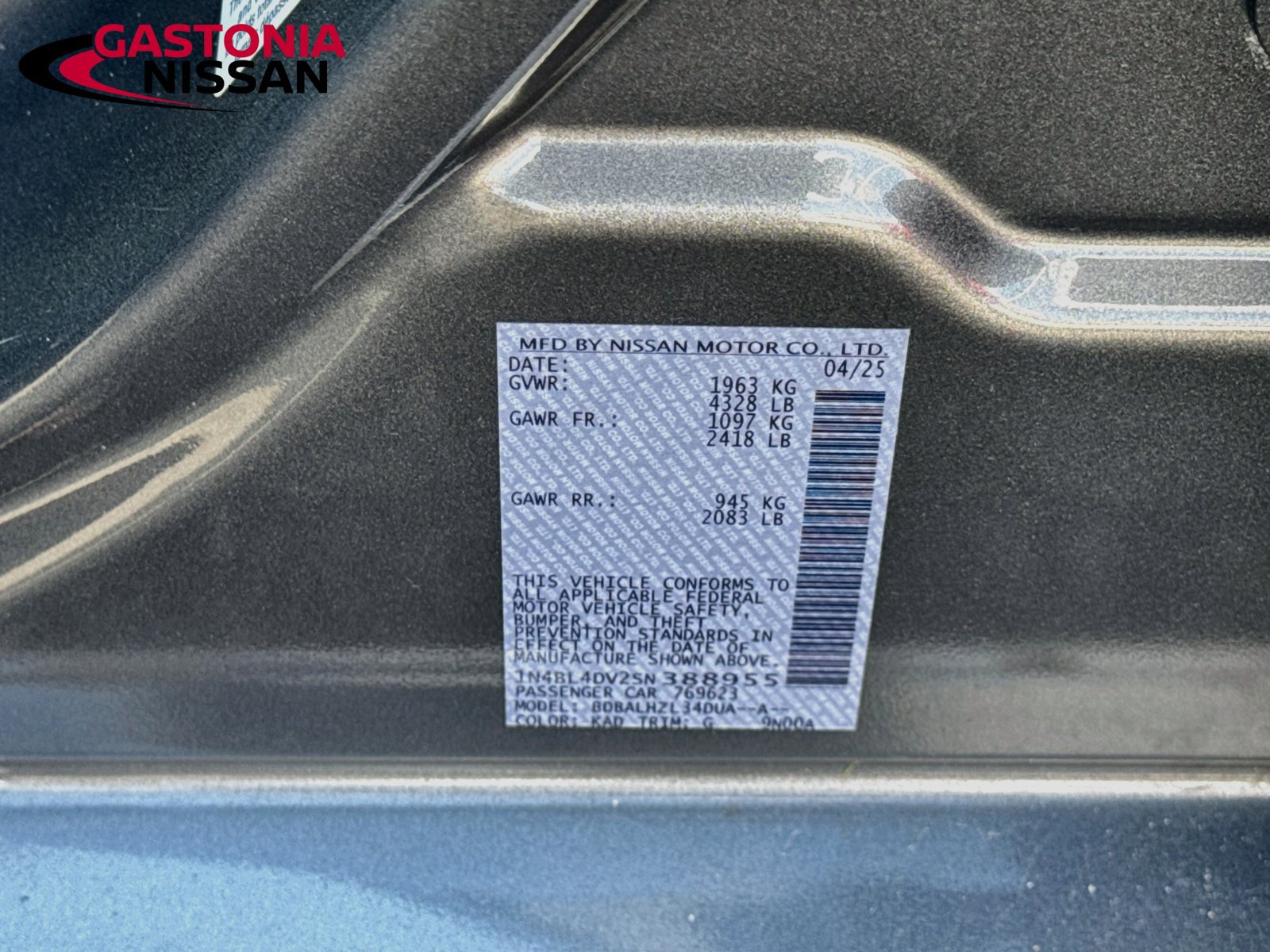 Used 2025 Nissan Altima 2.5 SV FWD image 38