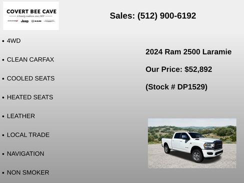 Used 2024 RAM 2500 Laramie AWD/4WD image 6