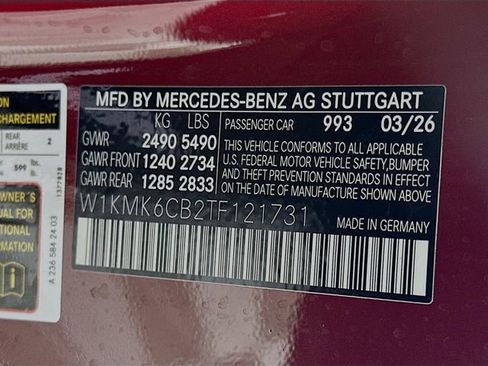 New 2026 Mercedes-Benz CLE 53 AMG 4MATIC Cabriolet image 31