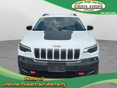 Used 2022 Jeep Cherokee Trailhawk AWD/4WD image 3