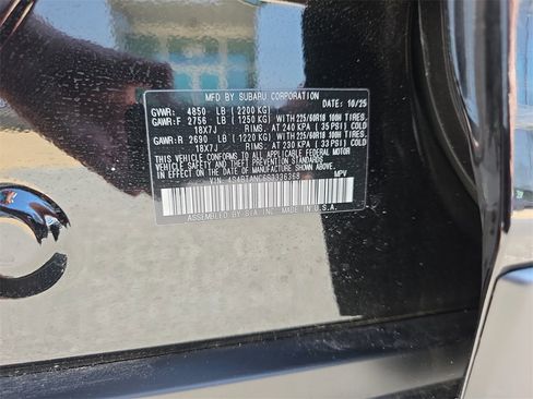 Certified 2025 Subaru Outback Limited image 42