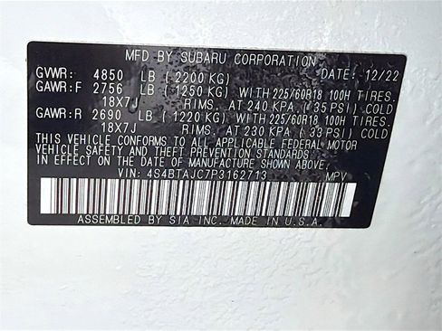 Used 2023 Subaru Outback Onyx Edition image 38