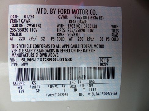 Used 2024 Lincoln Aviator Reserve w/ Equipment Group 201A image 25