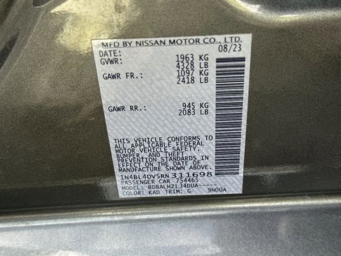 Certified 2024 Nissan Altima 2.5 SV image 28