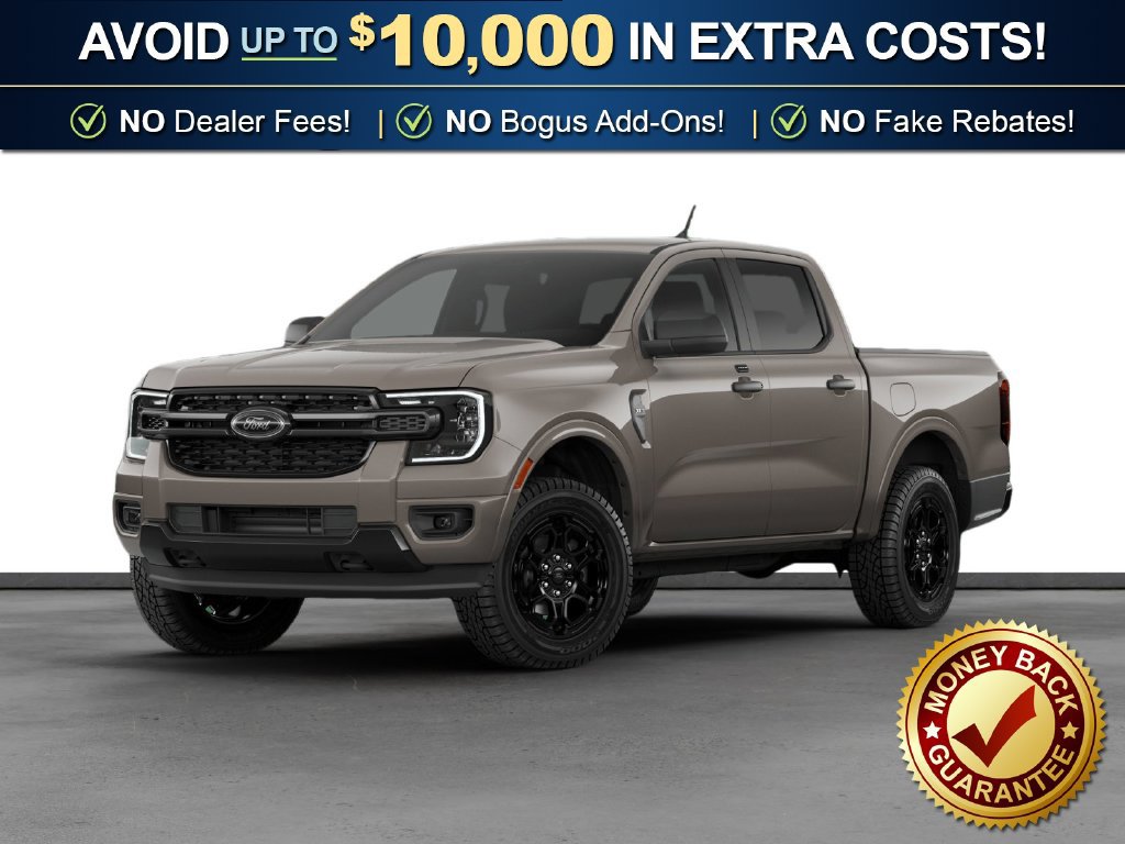 New 2026 Ford Ranger XLT w/ Black Appearance Package AWD/4WD 360° Tour