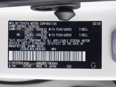 Used 2020 Toyota 4Runner Limited image 54