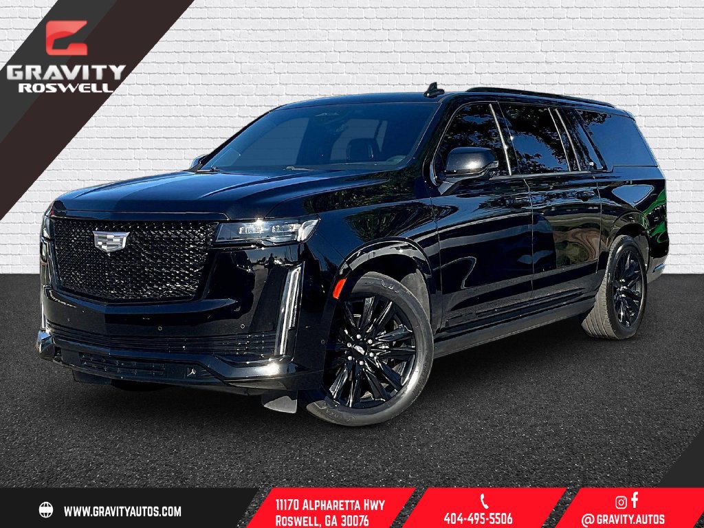 Used 2022 Cadillac Escalade ESV Sport w/ Touring Package AWD/4WD image 1