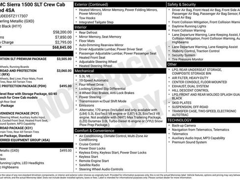 New 2026 GMC Sierra 1500 SLT AWD/4WD image 33