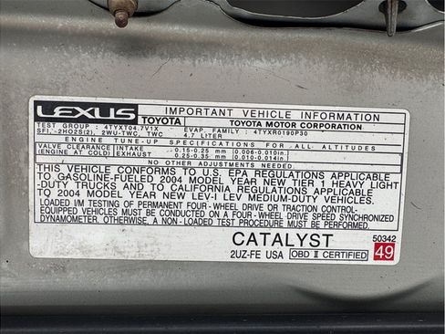 Used 2004 Lexus GX 470 AWD/4WD image 29