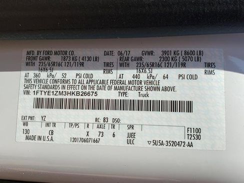 Used 2017 Ford Transit 150 130 Low Roof image 25