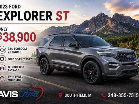 Used 2023 Ford Explorer ST w/ Equipment Group 401A AWD/4WD image 1