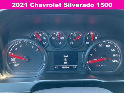 Used 2021 Chevrolet Silverado 1500 Custom RWD image 30