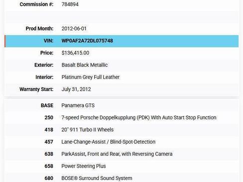 Used 2013 Porsche Panamera GTS image 12