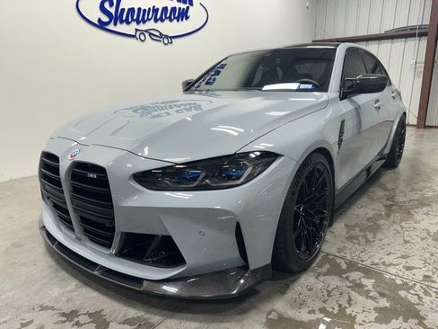Used 2023 BMW M3 w/ M Carbon Exterior Package RWD image 6