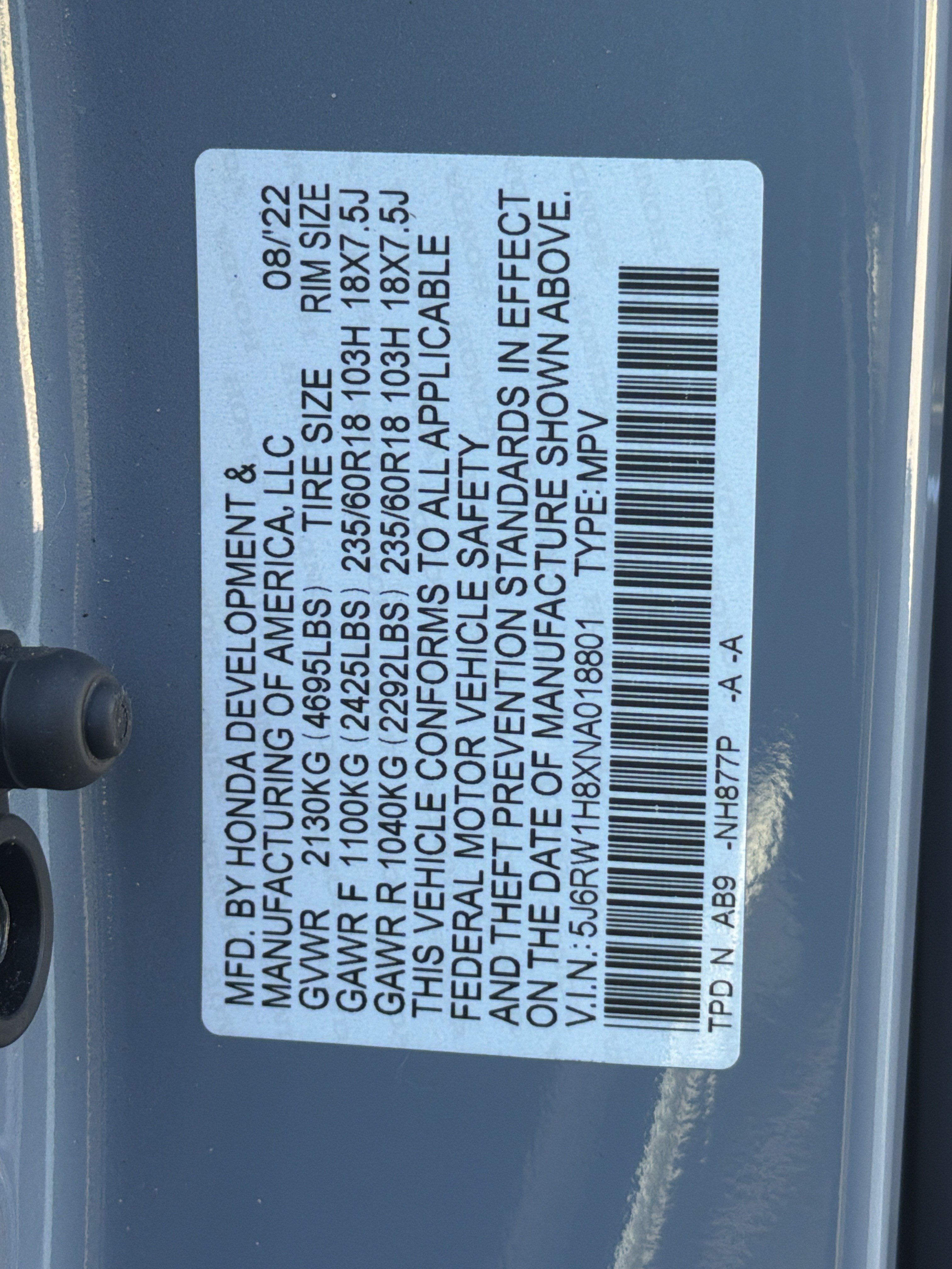 Used 2022 Honda CR-V EX-L image 34