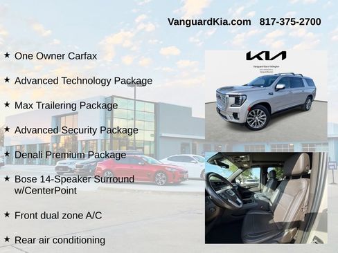 Used 2022 GMC Yukon XL Denali w/ Denali Premium Package AWD/4WD image 6