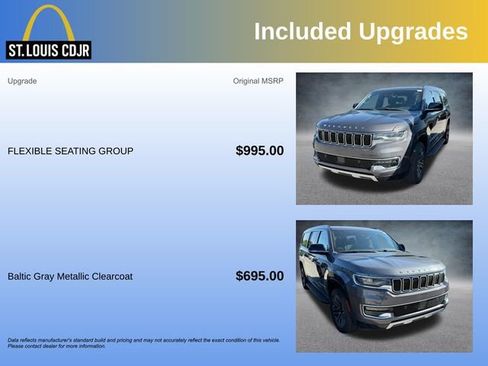 Used 2024 Jeep Wagoneer L Series II w/ Flexible Seating Group AWD/4WD image 5