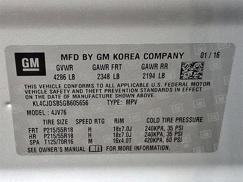 Used 2016 Buick Encore Premium w/ Experience Buick Package image 27