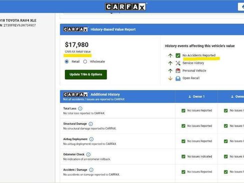 Used 2018 Toyota RAV4 XLE image 20