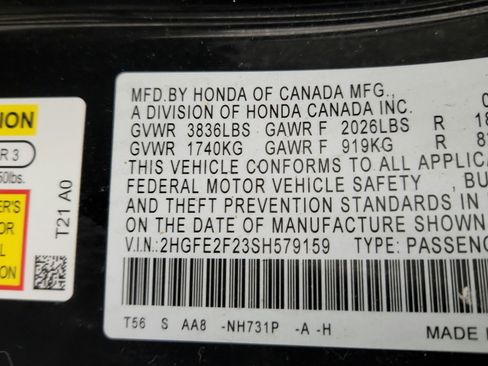 Used 2025 Honda Civic LX image 20