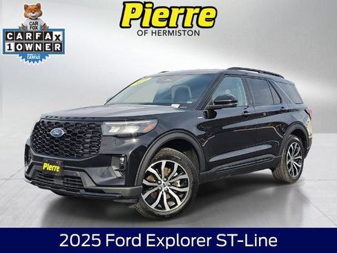 Certified 2025 Ford Explorer ST-Line AWD/4WD image 1