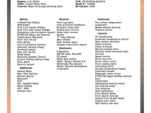 Used 2020 Subaru Crosstrek 2.0i Premium image 32