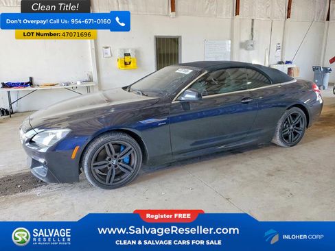 Used 2012 BMW 650i xDrive Convertible AWD/4WD image 1