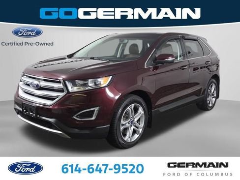 Certified 2017 Ford Edge Titanium w/ Equipment Group 301A image 1
