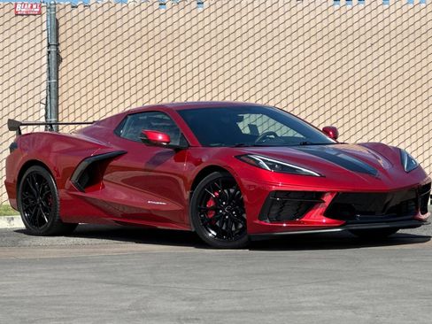 Certified 2023 Chevrolet Corvette Stingray Convertible w/ Z51 Performance Package RWD image 2