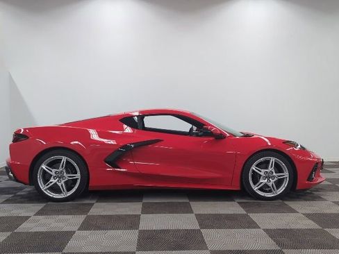 Used 2021 Chevrolet Corvette Stingray Coupe w/ Chrome Exterior Badge Package RWD image 8