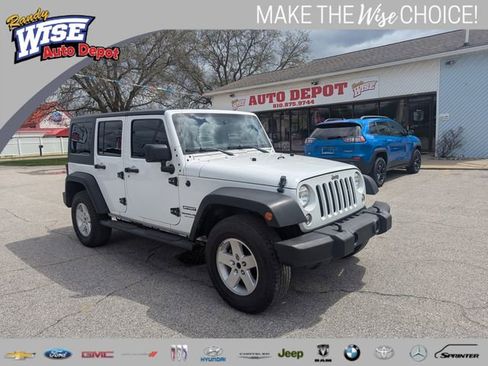 Used 2018 Jeep Wrangler Unlimited Sport S AWD/4WD image 1