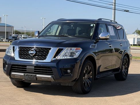Used 2020 Nissan Armada Platinum w/ Captain's Chairs Package AWD/4WD image 8