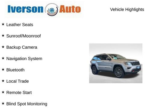 Used 2018 Jeep Grand Cherokee Trailhawk AWD/4WD image 2