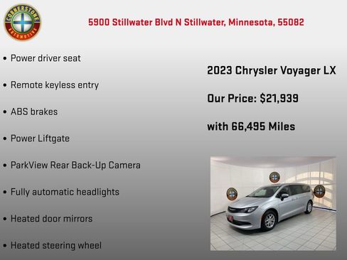 Used 2023 Chrysler Voyager LX image 10