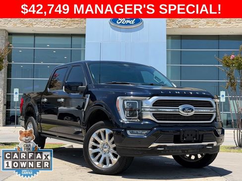 Used 2021 Ford F150 Limited AWD/4WD image 1