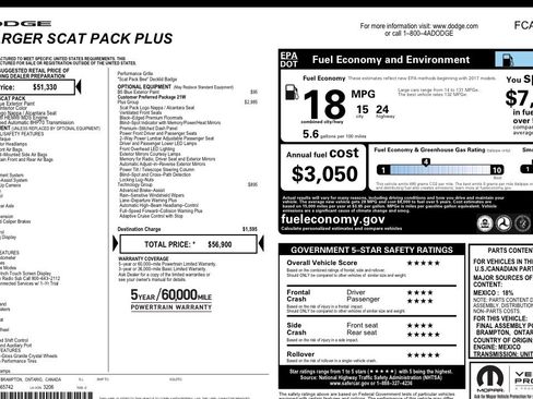 Used 2023 Dodge Charger Scat Pack w/ Plus Group RWD image 17