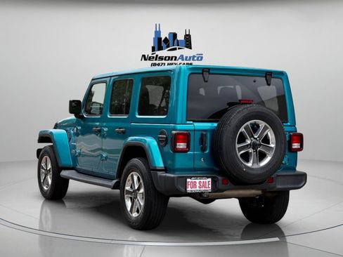Used 2020 Jeep Wrangler Unlimited Sahara w/ Uconnect 4C Nav & Sound Group AWD/4WD image 8