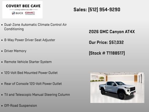 New 2026 GMC Canyon AT4X AWD/4WD image 38