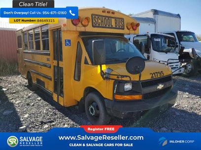 Used 2011 Chevrolet Express 4500 Cutaway w/ School Bus Package